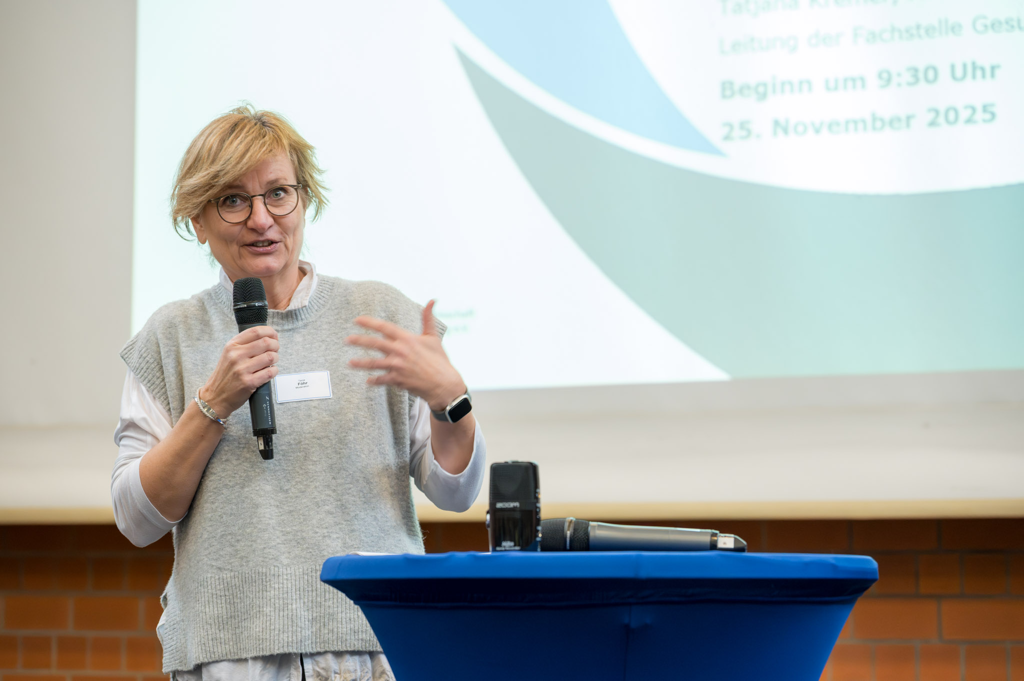 Moderation, Tanja Föhr