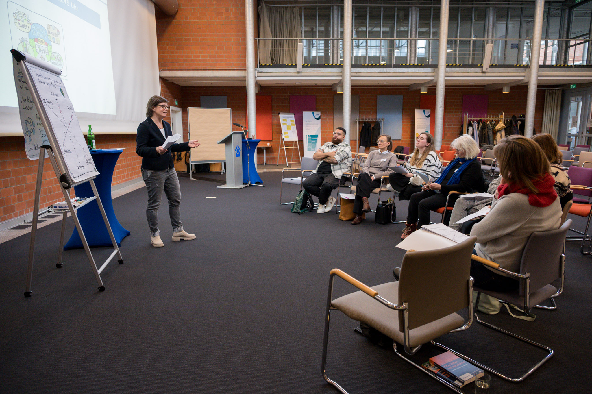 Vertiefungsforum 4: Wo stehe ich aktuell im Thema Gesundheit mit meiner Organisation und wie könnten nächste Schritte aussehen?  Referentin: Christine Breitbach, Schrattenecker GmbH Fach- und Prozessbegleitung, Fachtag für Träger von Kindertageseinrichtun